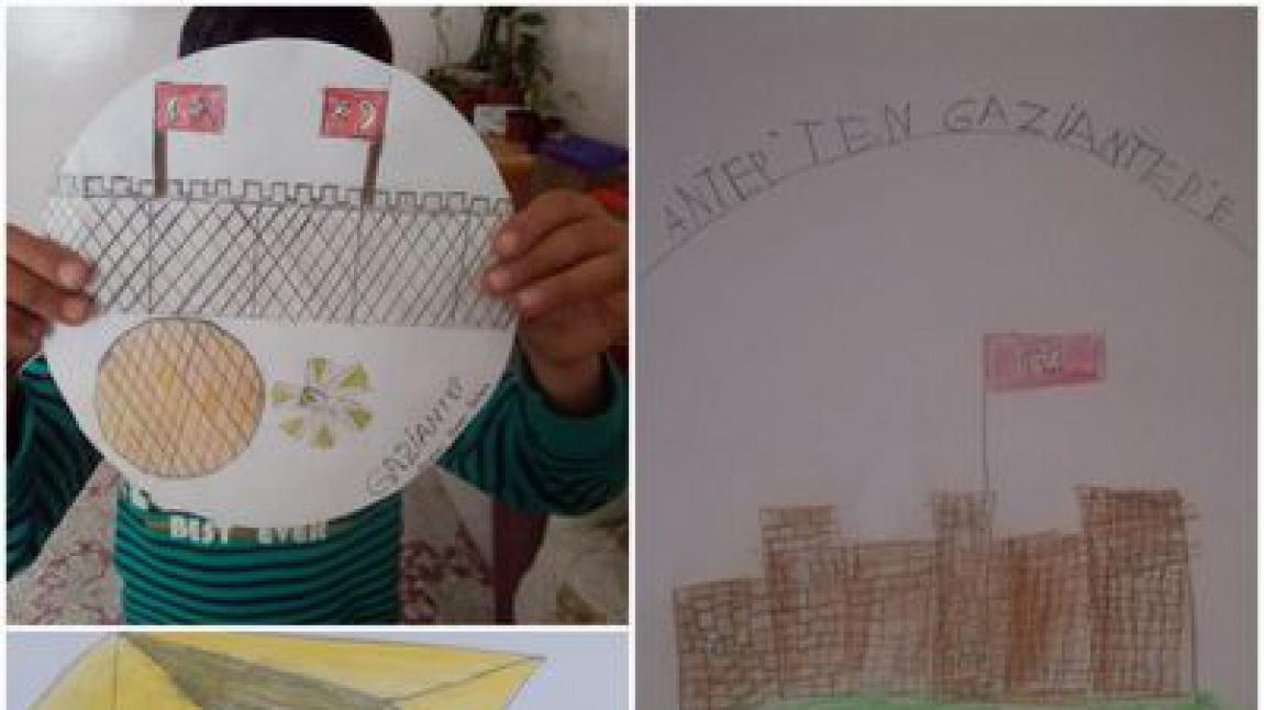 Antep'ten Gaziantep'e Projesi Proje Öğrenci Logo Çalışmamız